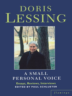 cover image of A Small Personal Voice